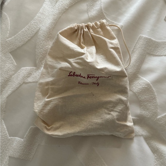 Men Ferragamo Leather Belt - Size 36-38 - Picture 3 of 8